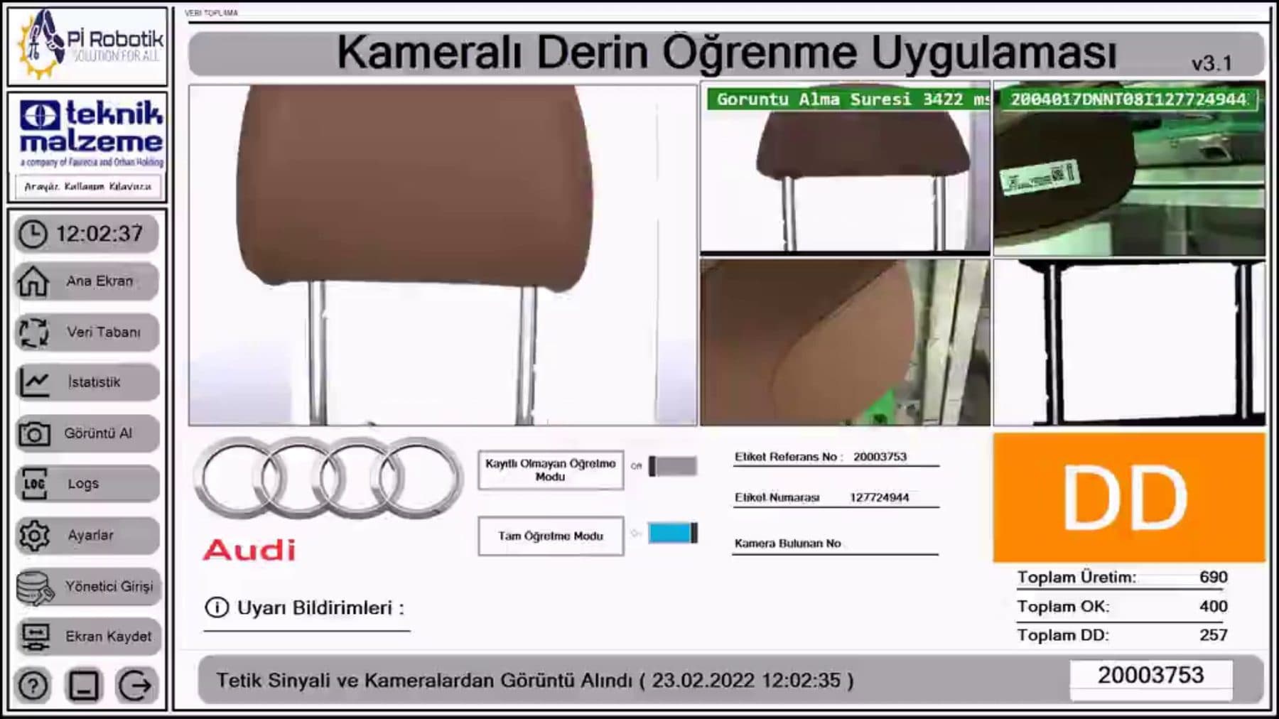 Baskı ve Yüzey İnceleme