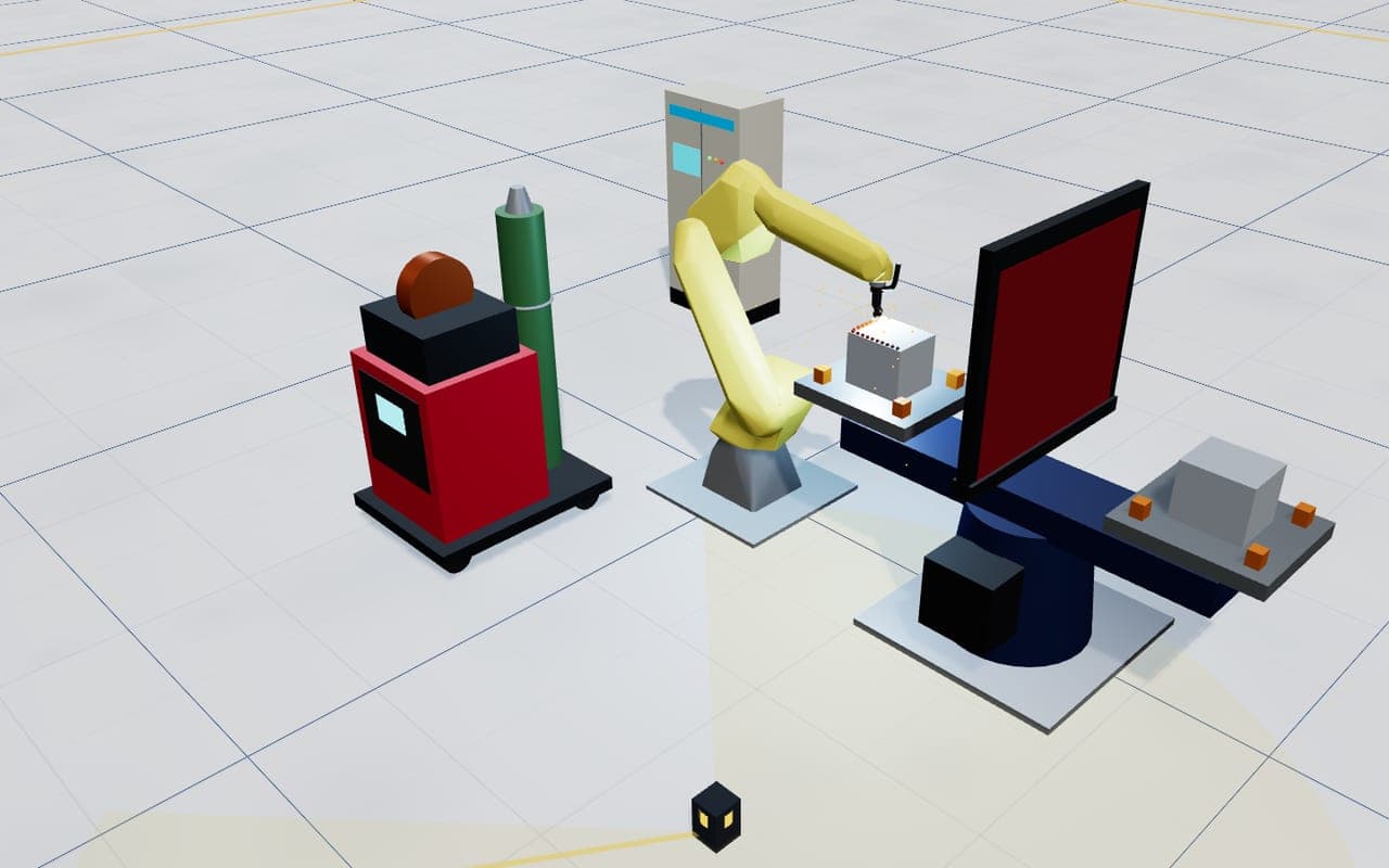 Turntable Robotic Welding Cell